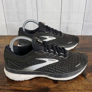 Brooks Womens Ghost 13 1203381B012 Black Running Sneakers Shoes Size 6.5 B